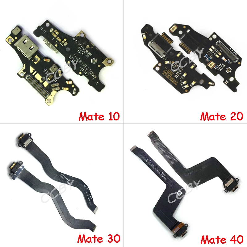 USB-порт для зарядки Huawei Mate 7 8 9 10 20 30 40 Pro Lite гибкий кабель | Мобильные телефоны и
