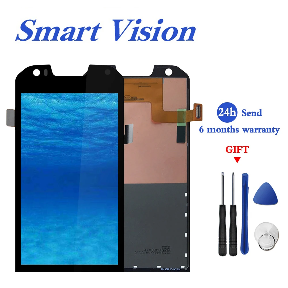 Для гусеницы CAT S60 ЖК дисплей с сенсорным экраном Запчасти для дигитайзера