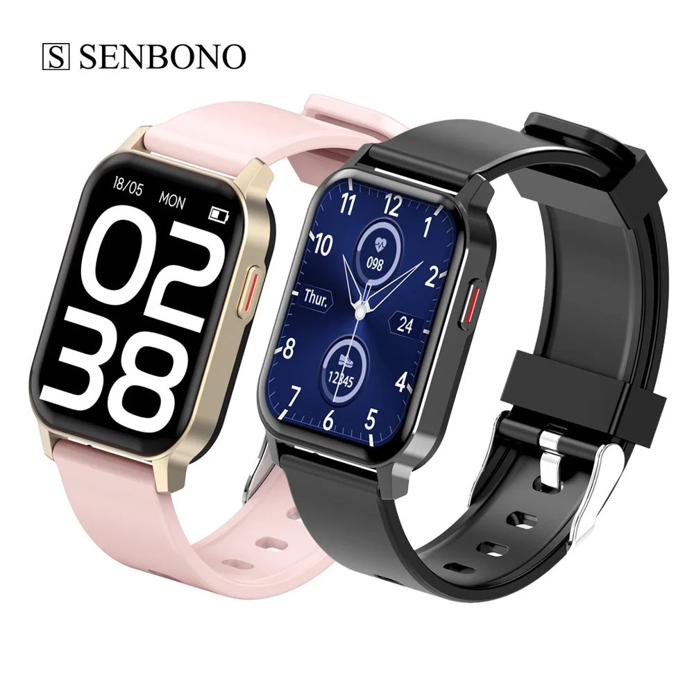 

Смарт-часы SENBONO ZM09, 1,69 дюйма, IP68, GPS, пульсометр
