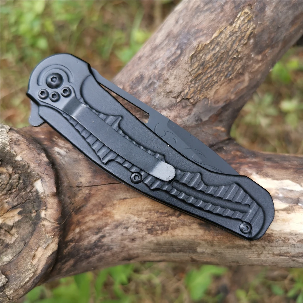 8CR13Mov stainless steel folding knife lifesaving pocket outdoor camping barbecue tool sharp and durable |