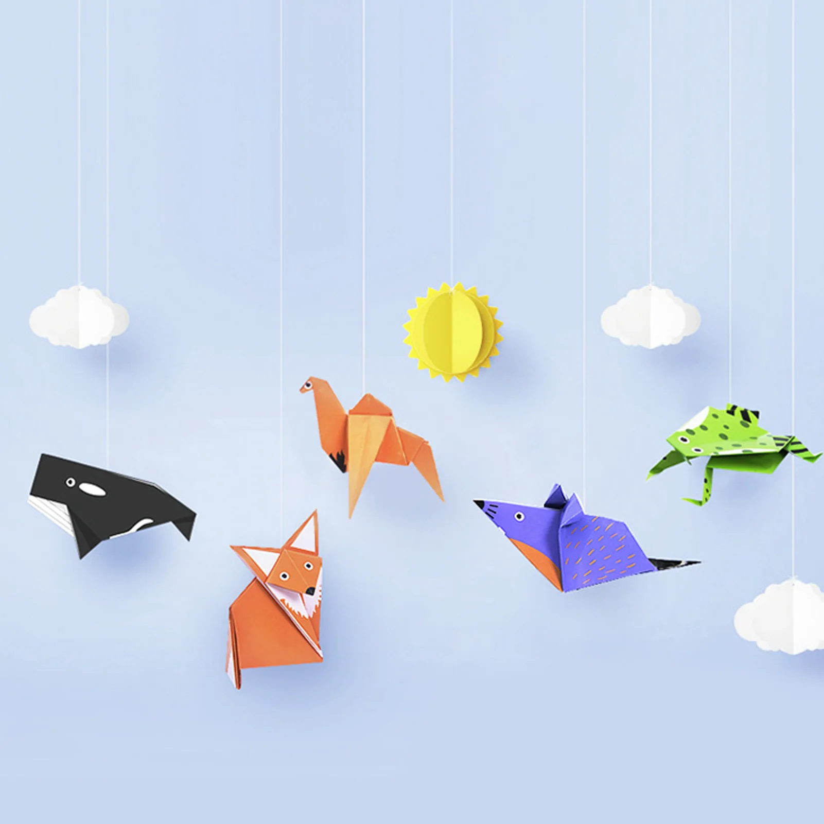 

60 Sheets Crafts Kids DIY Paper Art Baby Early Learning Education Toys Gifts Origami Cartoon Book Toy Baby Toys