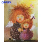 ORFON Ангел DIY Краска по номерам для взрослых Современная для гостиной стены каллиграфия Искусство Домашнего Декора уникальный подарок