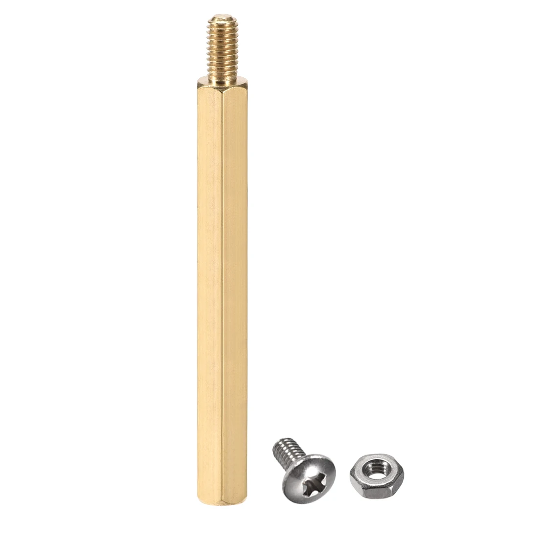 

Uxcell 20Set M3 x 40mm + 6mm Male to Female Hex Brass Spacer Standoff Screw Nut for the Industries of Communication etc