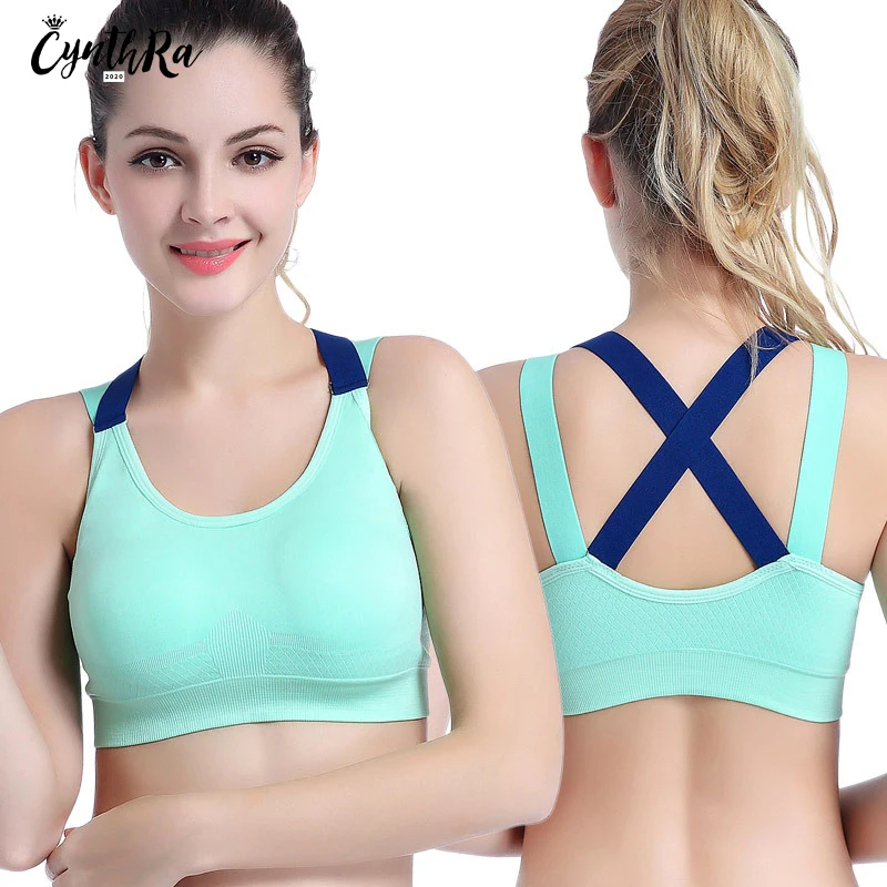 Женский спортивный жилет CYNTHRA сексуальный бесшовный бюстгальтер без косточек