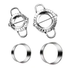 UPORS 2 шт.компл. клецки чайник экологичный пирог пельменей клецки плесень из нержавеющей стали резак теста пресс аксессуары для выпечки