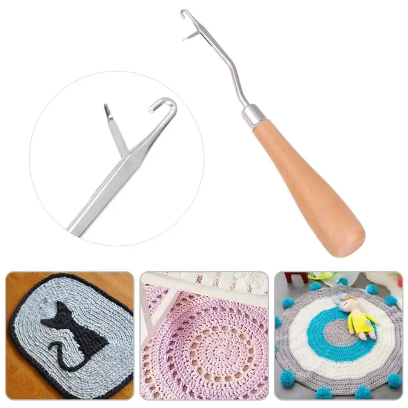 Профессиональный Плетеный крючок с защелкой для дредов вязание крючком игла