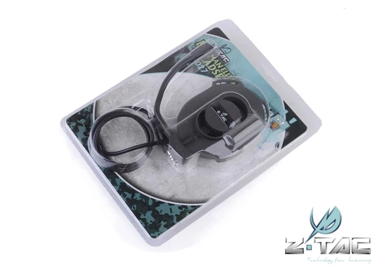 Z-TAC Softair наушники для рации страйкбол Bowman Elite II для охоты ipsc Arsoft тактическая гарнитура Регулируемая Z027