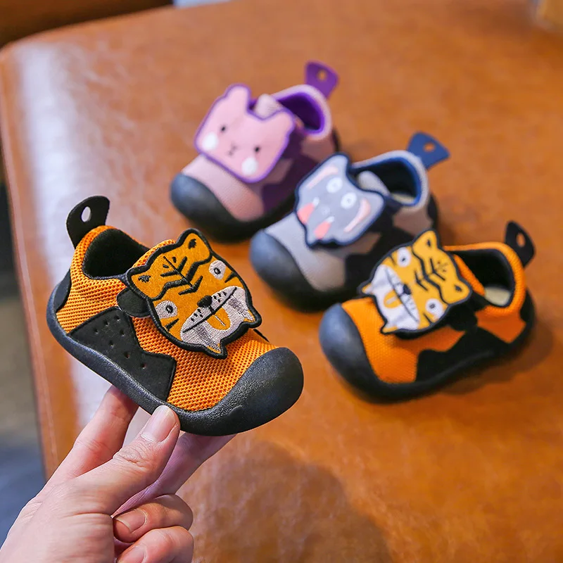 

Autumn Baby Girl Shoes Cute Cartoon Animal Kids Sneakers First Walkers Soft Bottom Boys Shoes Toddler Shoes SCW018