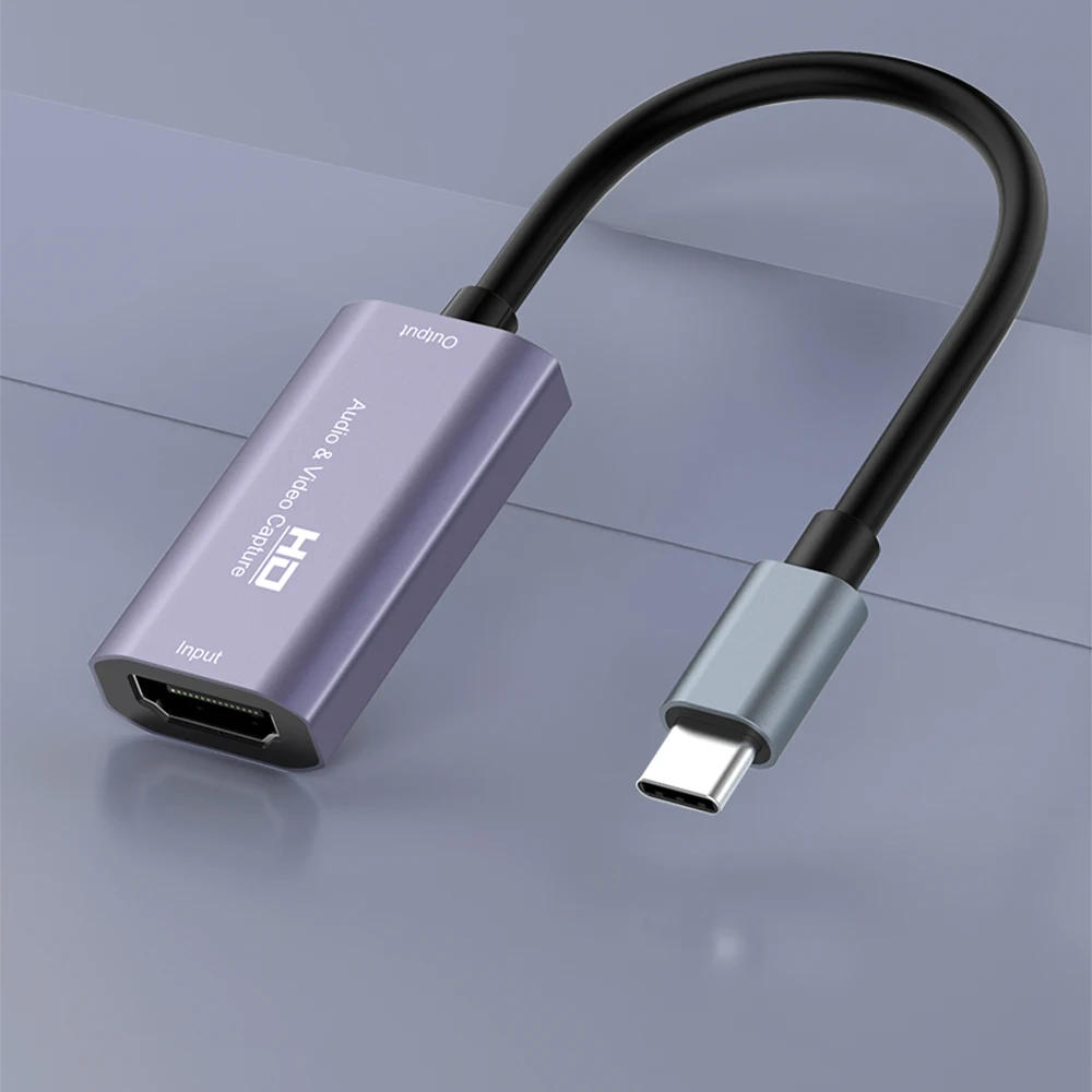 Robotsky 4K HD USB TYPE-C HDMI-compatible 1080P Video Capture Card Grabber Record Box For DVD Camcorder Camera Recording | Электроника