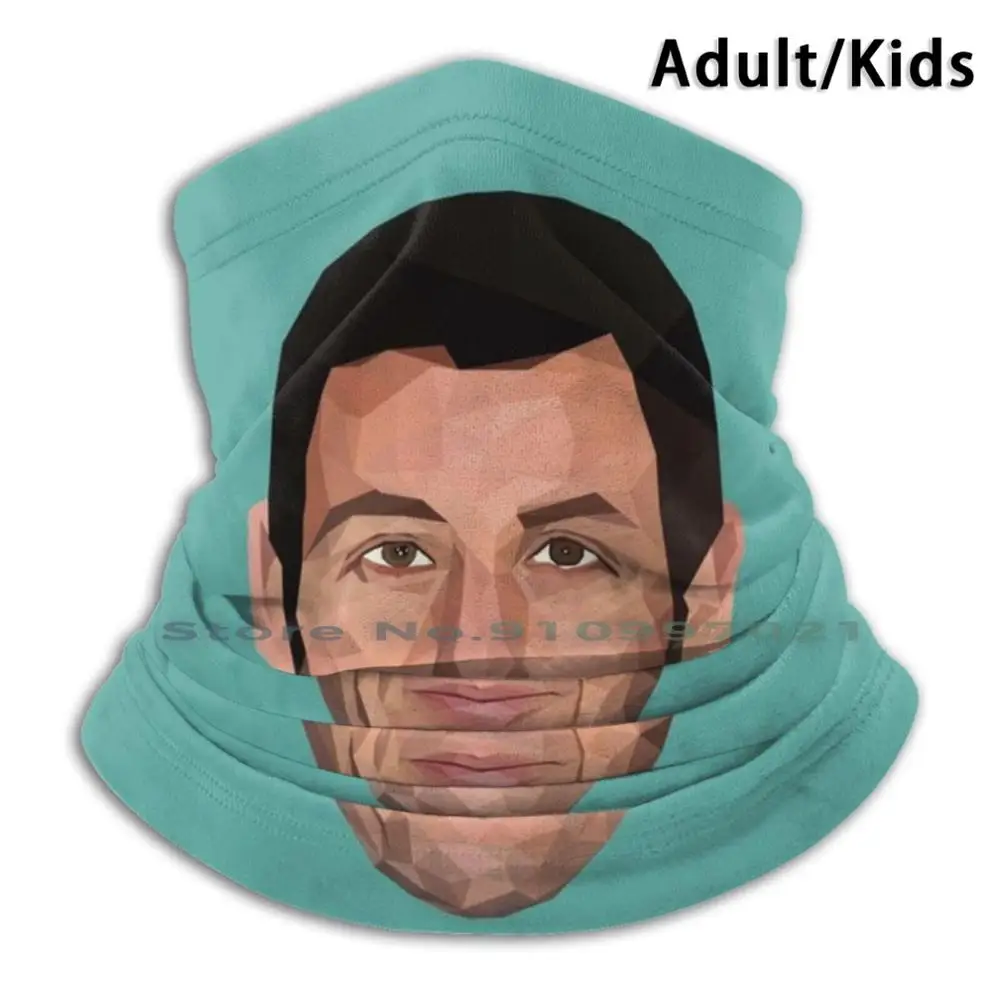 

Художественный шарф Adam Sandler 2d с низким содержанием полиэстера, маска для шеи, обогреватель для лица, платок, бандана, маска, Адам, Сандлер, Про...