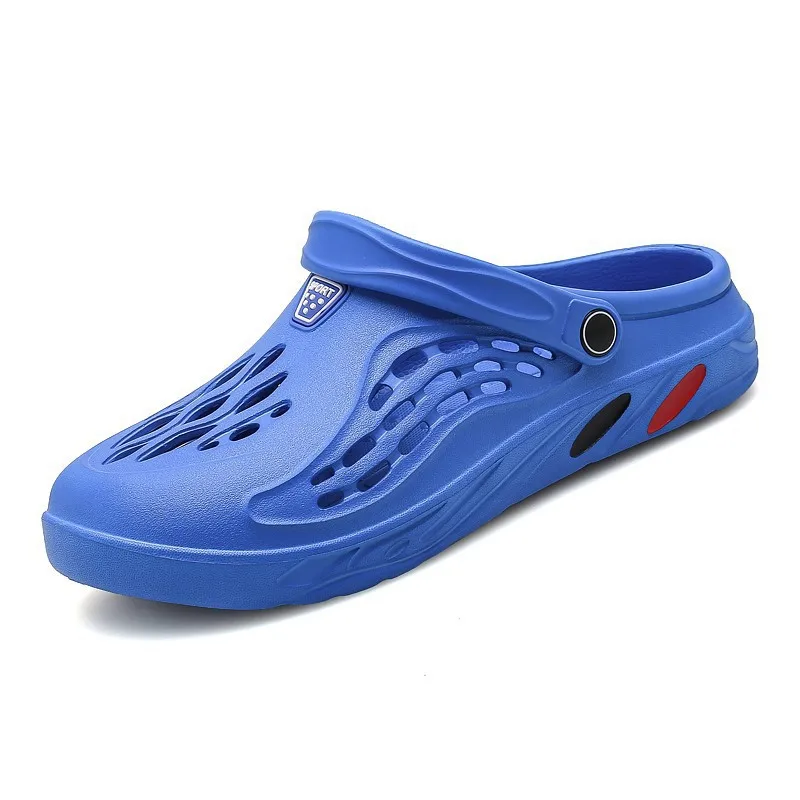 

Sandals Men's Summer Youth Student Sports Slippers Big Children Men's Beach Sandals Open Finger Outdoor Shock Absorption