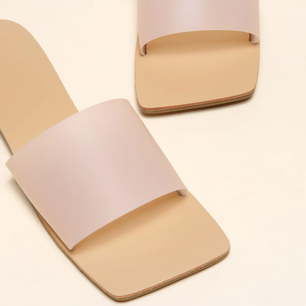 

Female Shoes Ladies' Slippers Transparent Heel Candy Colors 2021 Flat Summer Slides Fabric Scandals Rome Rubber Basic PU