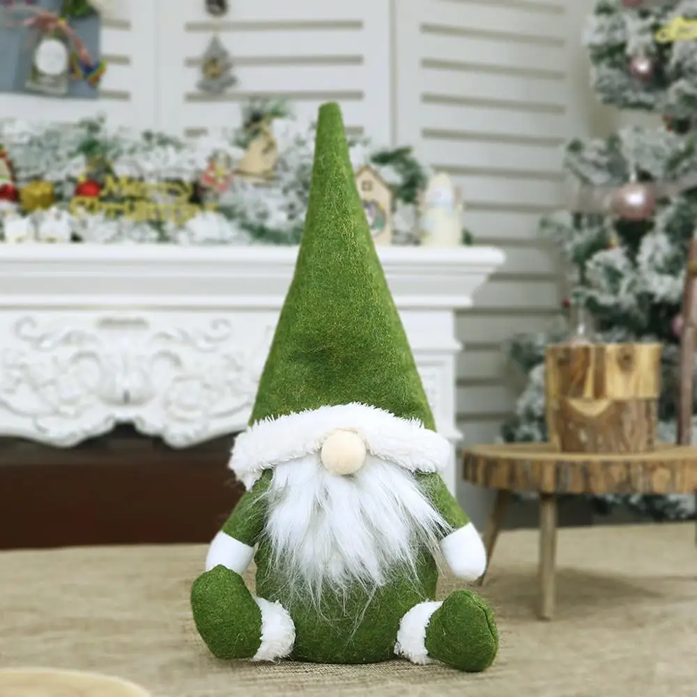

Handmade Santa Cloth Doll Birthday Present For Home Christmas Holiday Decoration #3C15