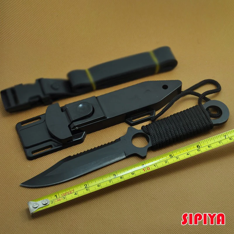 Острый карманный нож с фиксированным лезвием тактический для улицы боевые