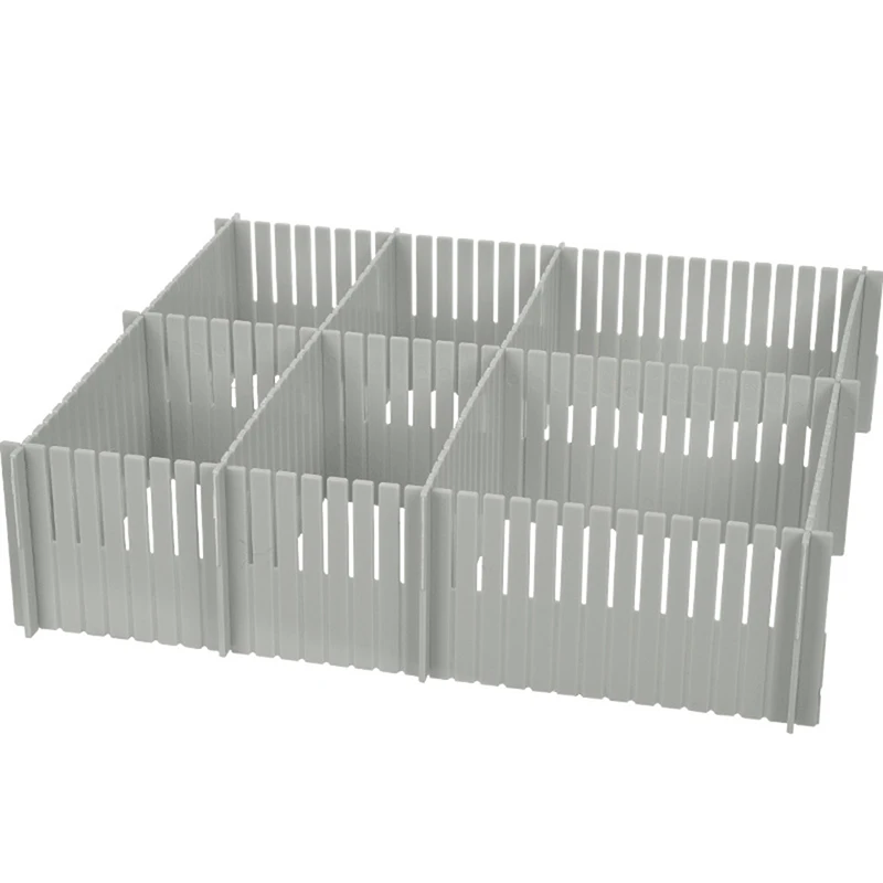 Drawer Free Combination Partition Compartment Finishing Grid For Socks Underwear Organizer |