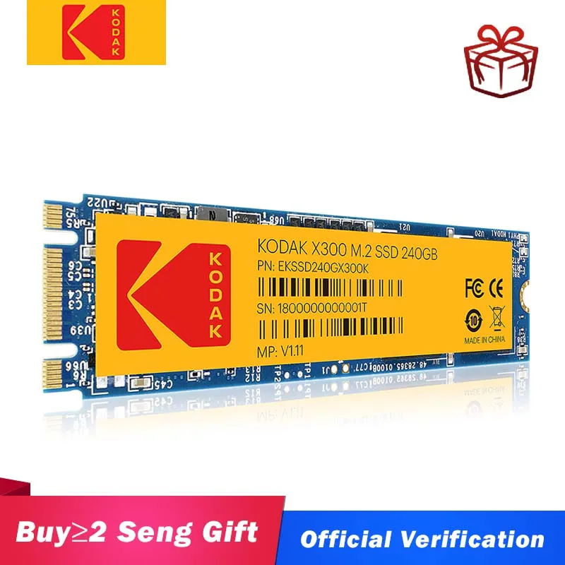 Жесткий диск Kodak ssd m2 2280 X300 240 Гб sata3 NVME 120 ГБ 480 Твердотельный накопитель внутренний