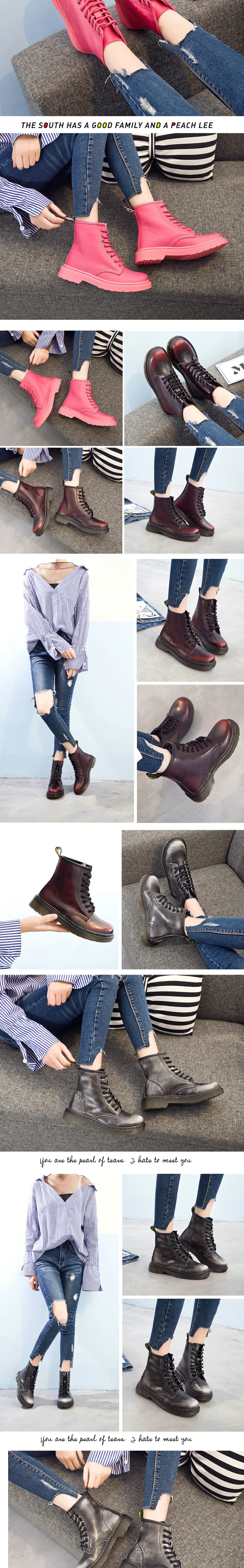 Dr Martins/ женские ботинки из спилка наивысшего качества; брендовые зимние ботинки; теплая удобная женская обувь на меху; обувь для влюбленных пар