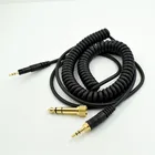 Аудиокабель в спирали для наушников Sennheiser HD518 598 595, адаптер для наушников, кабель для наушников для Audio-Technica ATH-M50X M40X