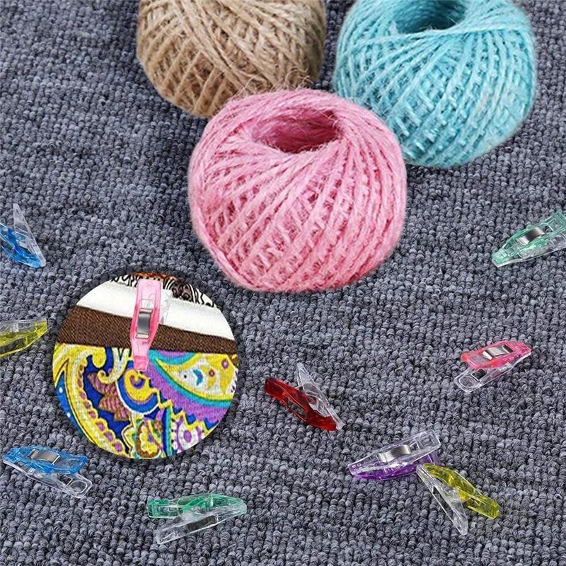 100 шт. набор разноцветных пластиковых зажимов для одежды|Зажимы одежды| |