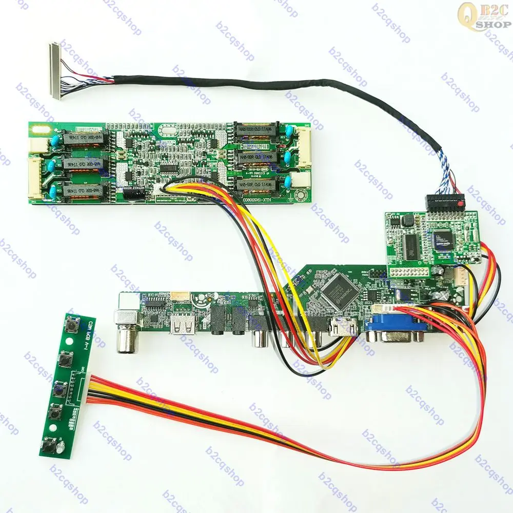 ЖК дисплей Экран плата контроллера мониторы комплект для LM201W01 STB2 TMDS 1680X1050