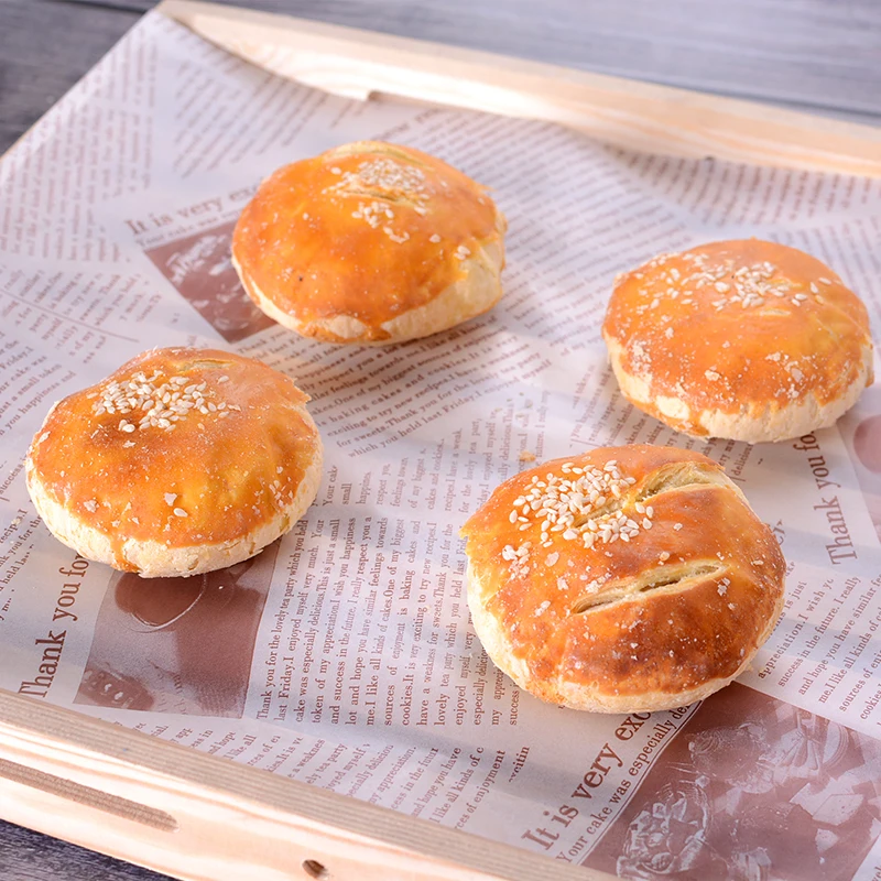 Пищевая вощеная бумага 50 листов упаковочная для хлеба бутерброда бургера фри