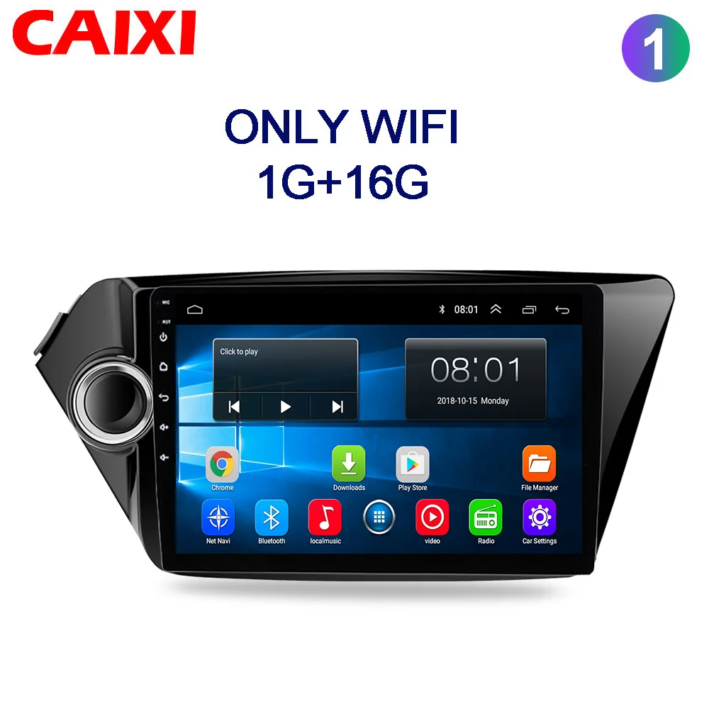 9 ''Android 8,1 2din автомобильный радио мультимедиа плеер для Kia RIO 3 4 2010 2011 2012 2013 gps навигации автомобиля dvd - Цвет: Cx-K2-1