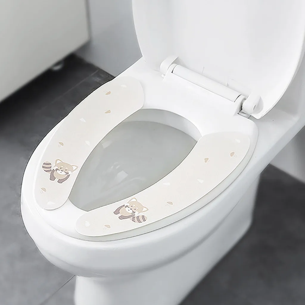 Мягкий чехол для сиденья унитаза мягкий моющийся подогреватель ванной комнаты