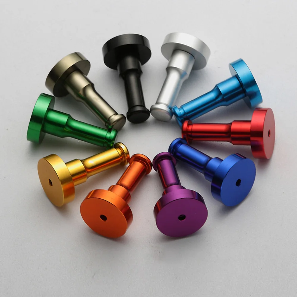 Настенная вешалка для одежды с алюминиевой отделкой карамельных цветов крючок