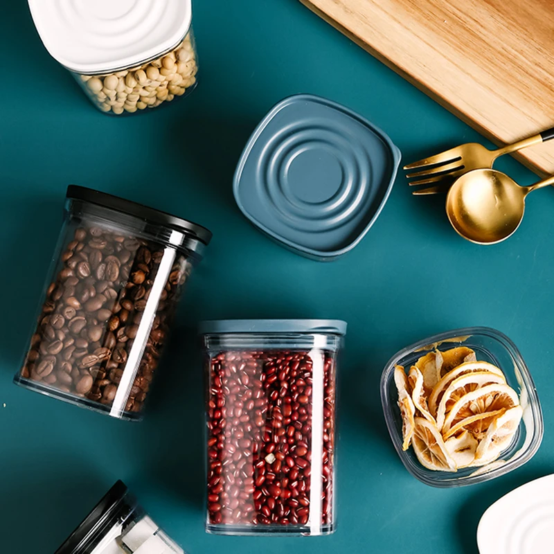 Бутылка из пищевого пластика герметичная банка коробка для хранения зерна