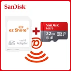 Беспроводной Wi-Fi адаптер ezshare SanDisk Ultra, карта памяти Micro SD, 16 ГБ, 32 ГБ, класс 10, беспроводная TF-карта, карта памяти Micro SD, 64 ГБ, 128 ГБ