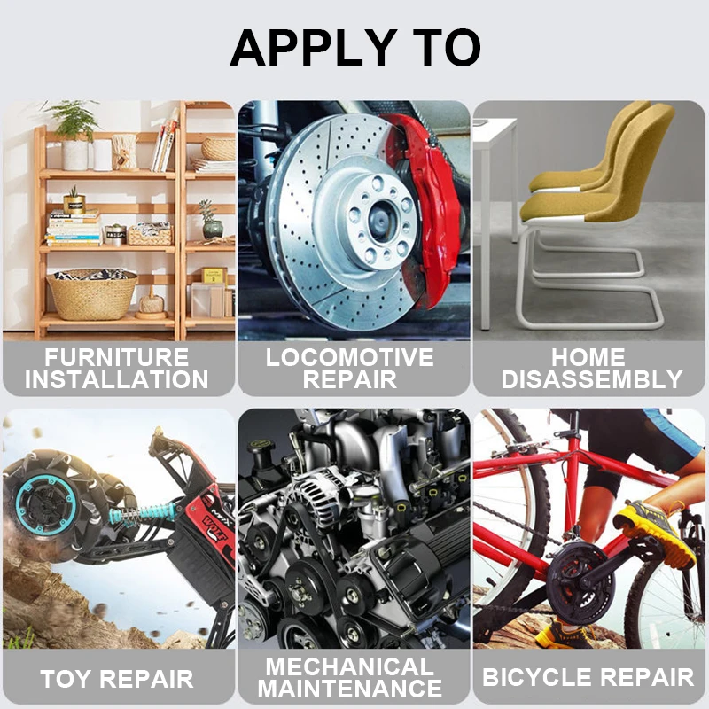 Набор многофункциональных магнитных насадок для отвертки 7 шт. | Инструменты