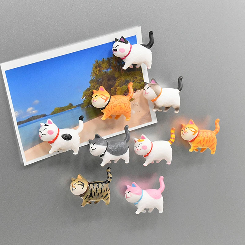 

Креативная 3D мультяшная маска, кошка, магниты на холодильник, Офисная Магнитная паста, домашний декор, подарок, домашние наклейки на холодил...