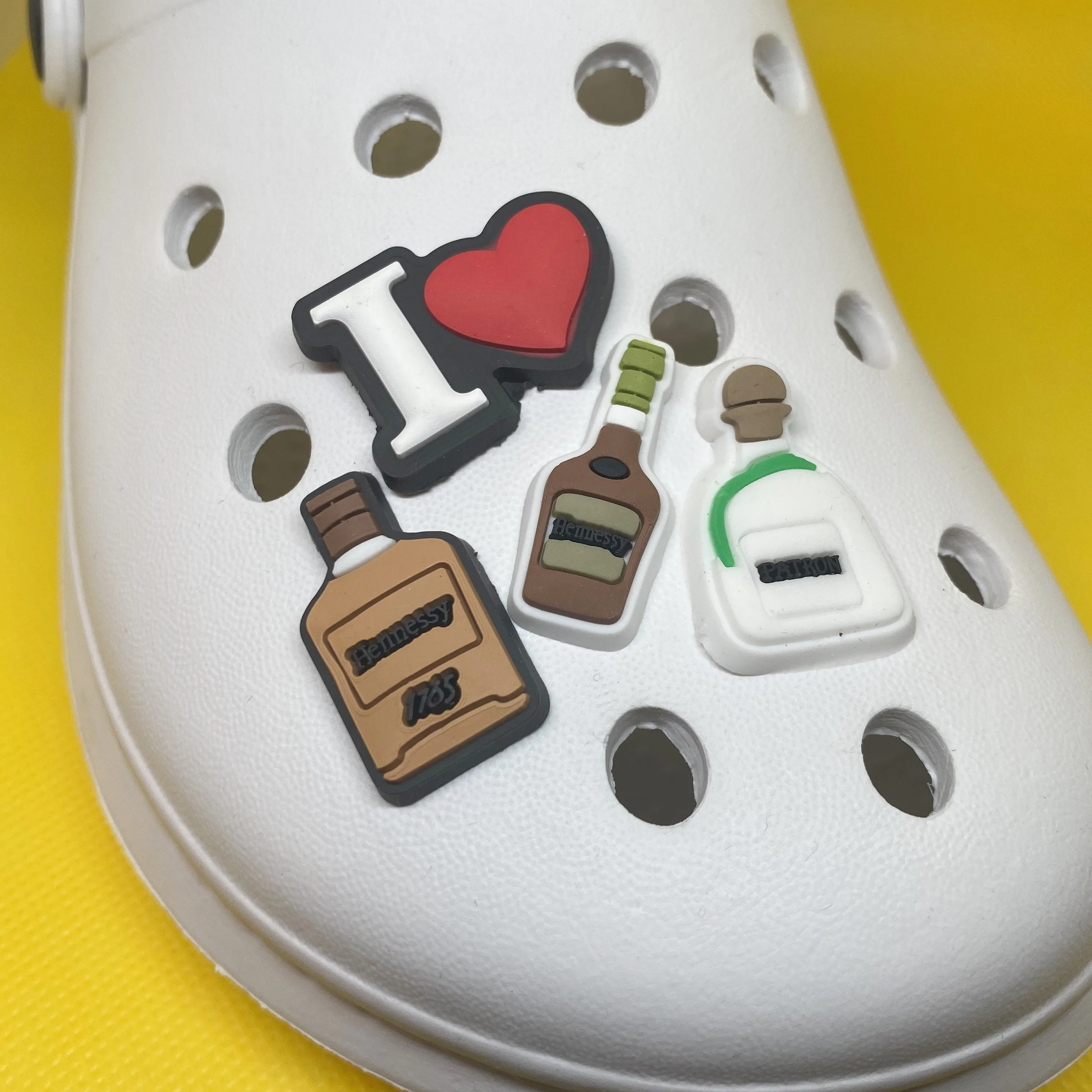 4 шт./компл. подвески для обуви в винной бутылке аксессуары украшение Croc Jibz