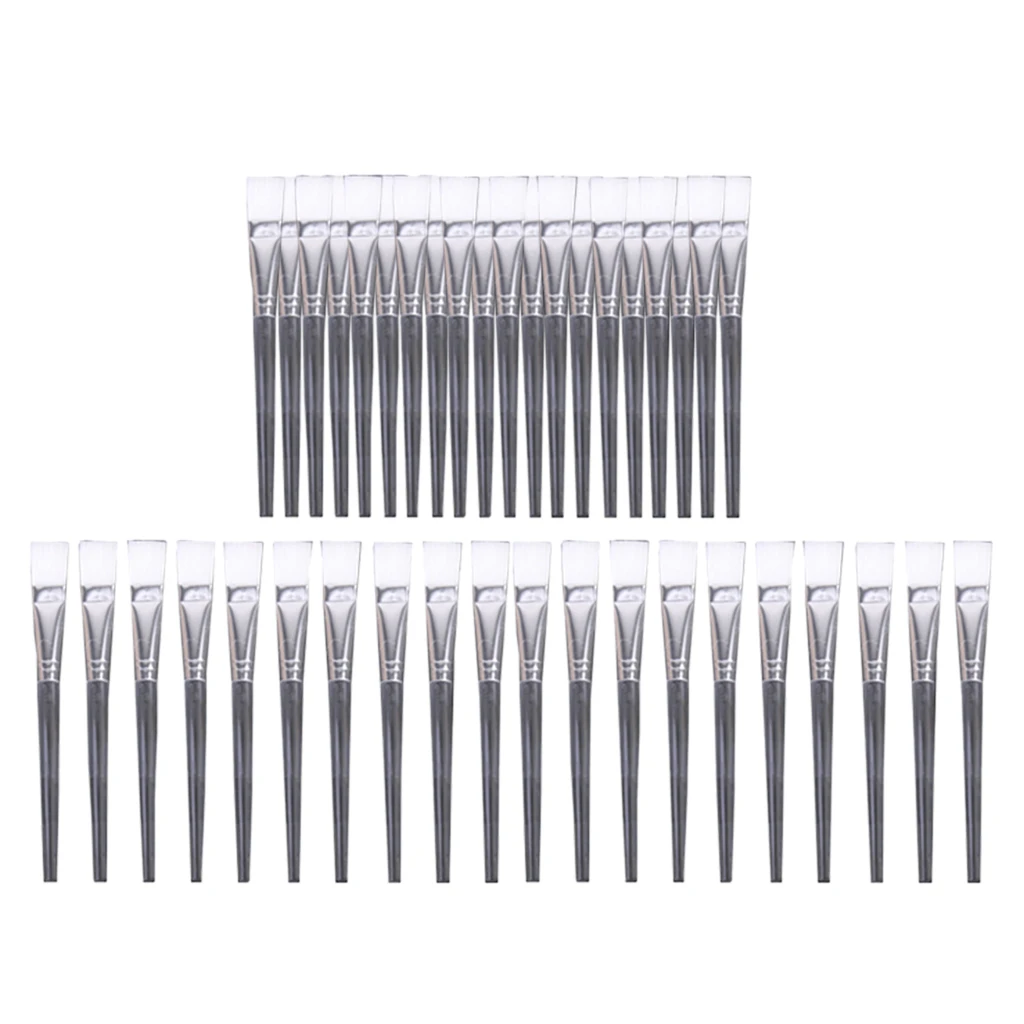 40x синтетические кисточки для маски лица косметический лосьон сыворотка масло