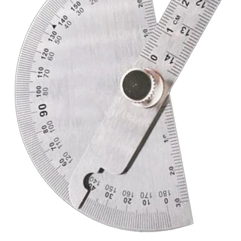 14.5cm Stainless Steel Protractor Angle Finder Arm Measuring Ruler Rotary Tools | Инструменты