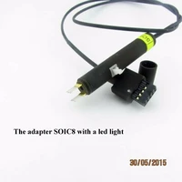 soic8 pogo adapter for in circuit eeprom programming with led