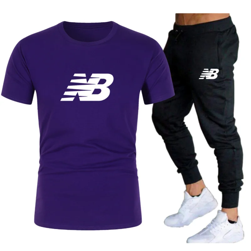 

2021 Selling Men's Sweatshirt + Pants 2 Piece Set Casual Sportswear Basketball Wear Spring and Summer New Sportswear Brand Suit