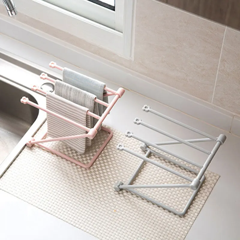 Складная кухонная стойка для хранения без отверстий подставка чашек напольная