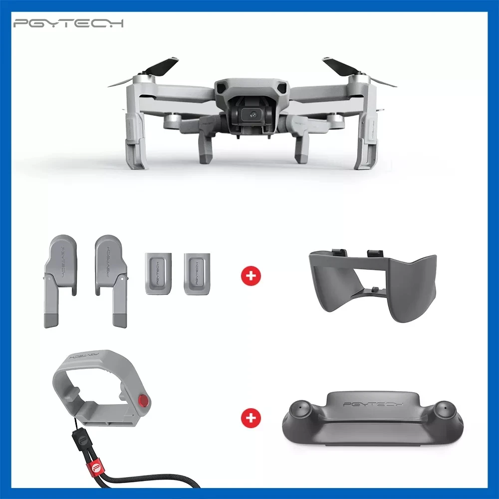 

PGYTECH DJI Mini SE Lens Hood Cover Landing Gear Extension Controller Rocker Propeller Holder for DJI Mavic Mini/SE Accessories