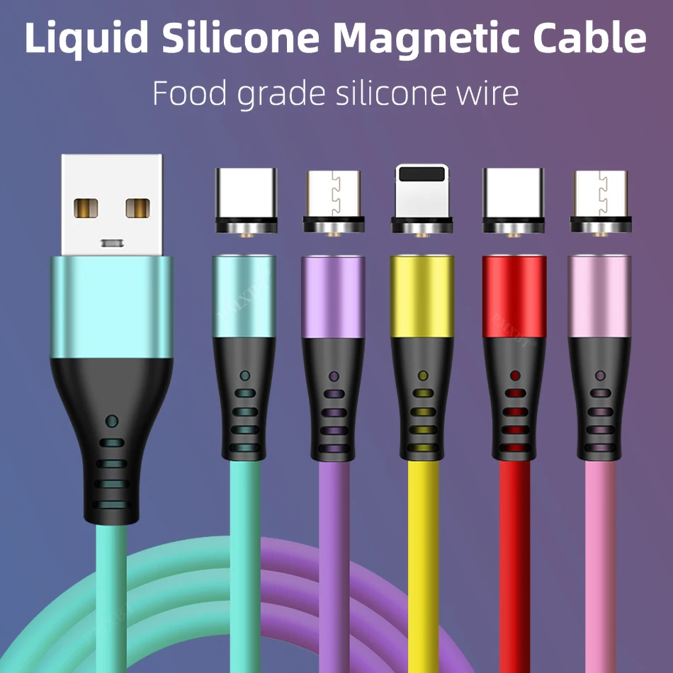 Новый Магнитный кабель Micro USB Type C зарядное устройство для телефона шнур быстрой