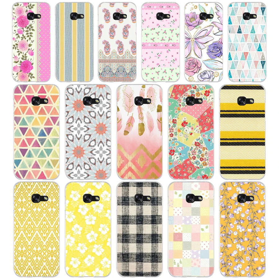 Чехол для телефона из мягкого силикона и ТПУ с тканевой текстурой 065FG Samsung a3 2016 a5