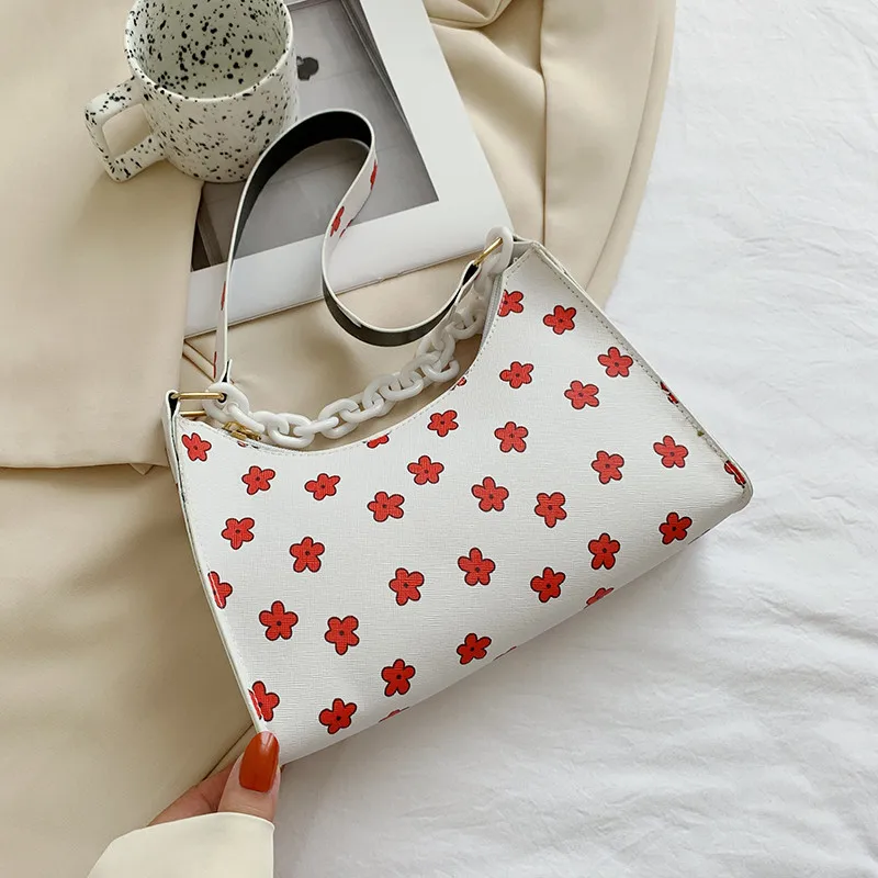 

Foreign Style Bags for Women Fashion Chain Shoulder Bag Underarm Bag Ladies Handbag