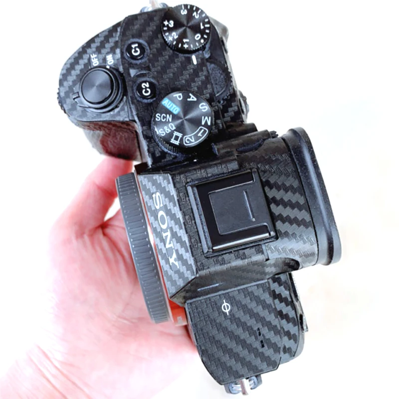 Антиокислительная наклейка из углеродного волокна для камеры sony A7III A7M3 A7R3