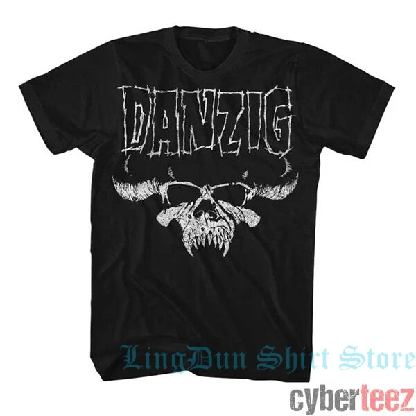 Футболка DANZIG с рисунком черепа потертая футболка Misfits Гленн данзиг новая