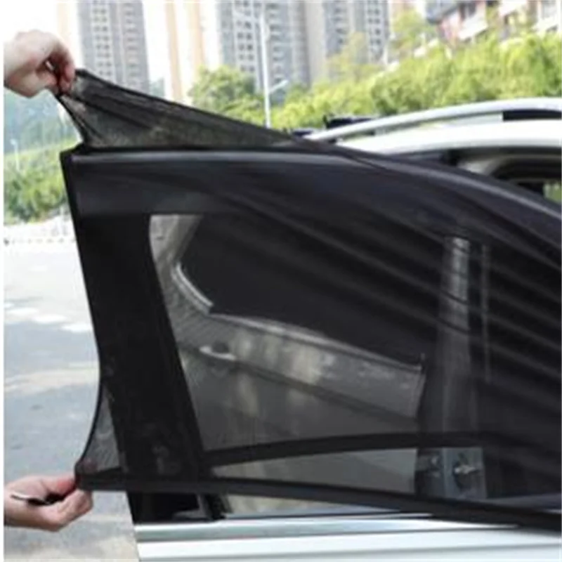 

2021 June new Car sun shade Mosquito net for car windows Universal car mosquito net