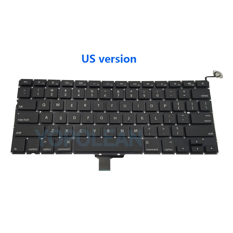 Новая Корейская сменная клавиатура из таиланда для Macbook Pro 13 дюймов A1278 2009