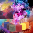 3 шт. дымовой торт цветной дымовой эффект показать круглая бомба сценическая фотография игрушка подарок на Хэллоуин маскарад страшные искусства