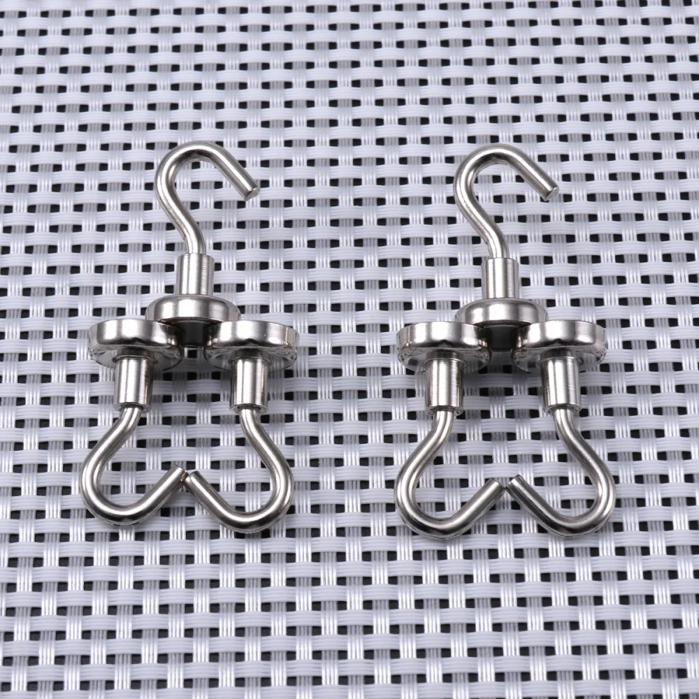 

6 Pcs Heavy Duty Strong Magnetic Hooks for Storage and Organization Home Kitchen Accessories (D16)