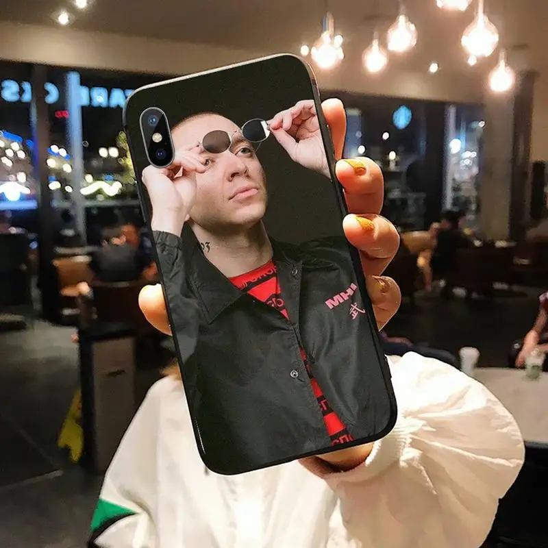 

Russian rapper Oxxxymiron Anime Phone Case for iPhone 11 12 pro XS MAX 8 7 6 6S Plus X 5S SE 2020 XR