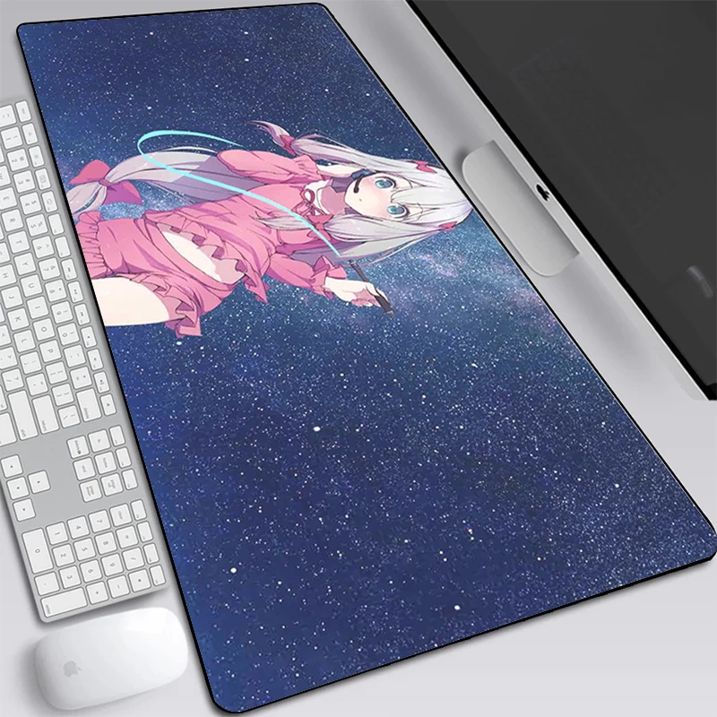 

Cute Sexy Girl PadMouse 90x40cm Rubber Mouse Pad ANIME Izumi Sagiri Figure Mouse Pad Gamers Keyboard Computer Mat for Girl Boys